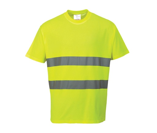 T-shirt S172 fluo geel