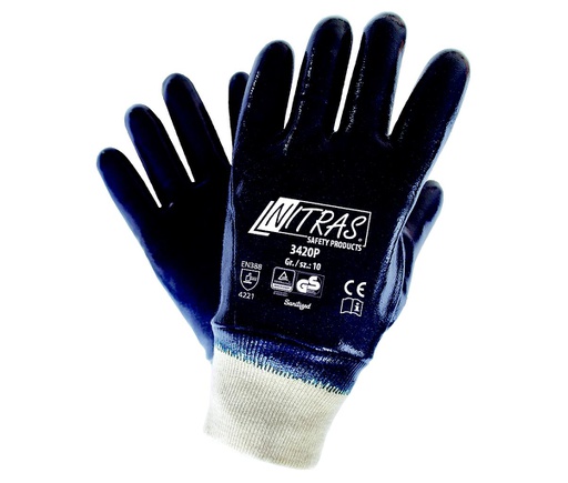 [020-00262-10] Handschoen nitras 3420P 