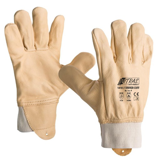 Handschoen nitras driver cuff 1410