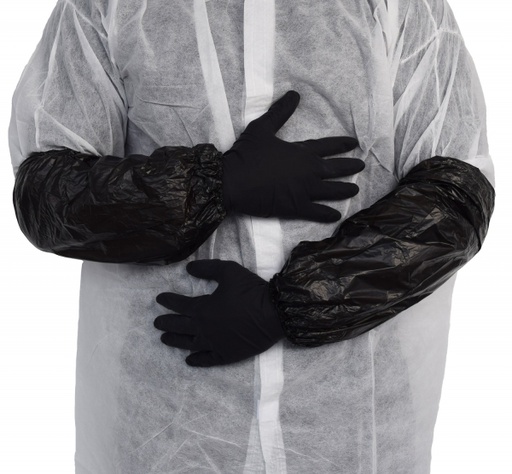 [150-00070] Nitras MCD CPE sleeve, black, approx. 40cm 4202