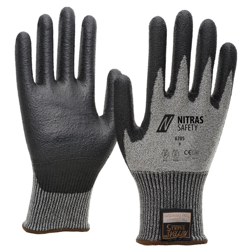 [6705] 6705 NITRAS TAEKI cut protection gloves