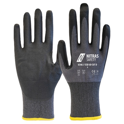[6346-1210] 6346-1210 NITRAS ESD 3D CUT D