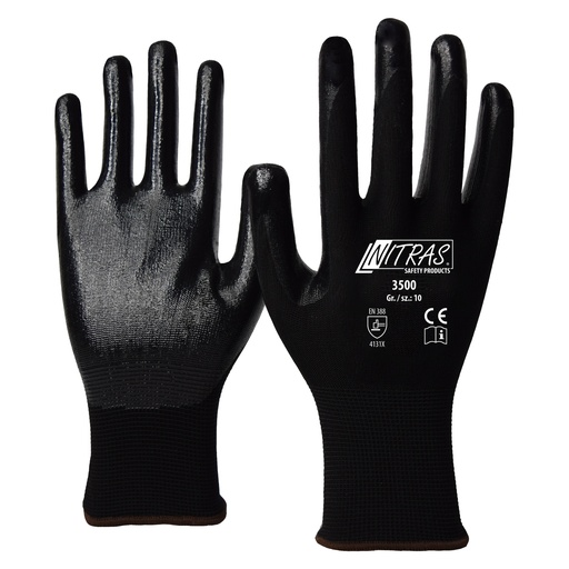 [3500] 3500 NITRAS nylon gloves