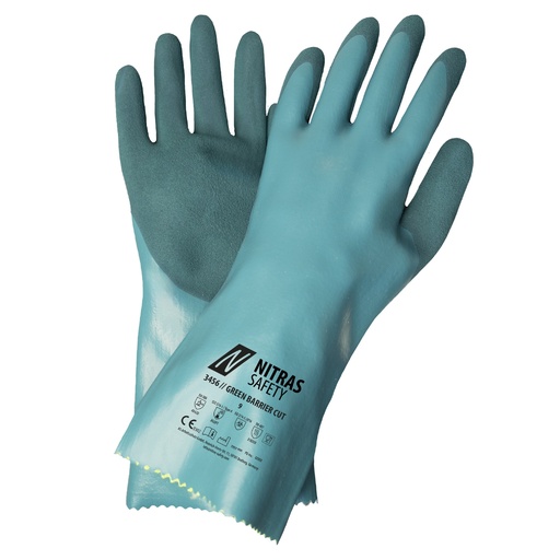 [3456-2500] 3456-2500 NITRAS GREEN BARRIER CUT