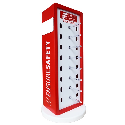 [90D] 90D NITRAS counter display for safety glasses