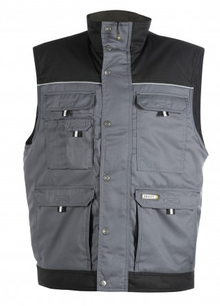 Bodywarmer Dassy Hulst grijs/zwart
