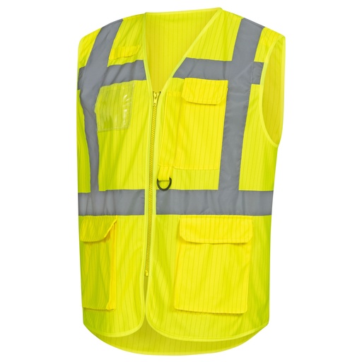 [7118-4000] 7118-4000 NITRAS high-visibility waistcoat