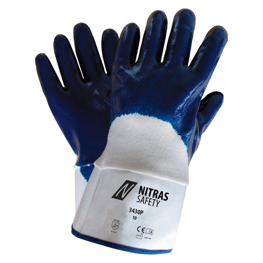 [3430P-10] 3430P-10 NITRAS nitrile gloves