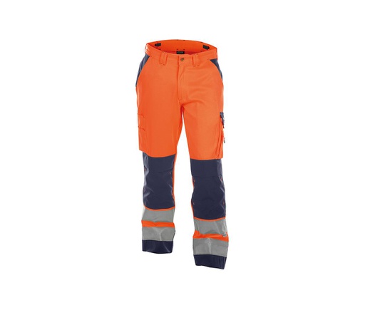 Broek Dassy Buffalo 290gr fluo oranje/navy